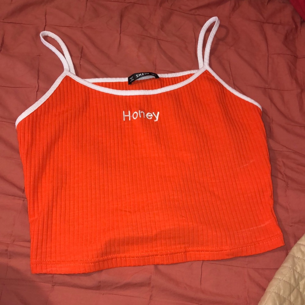 Ribbed crop top